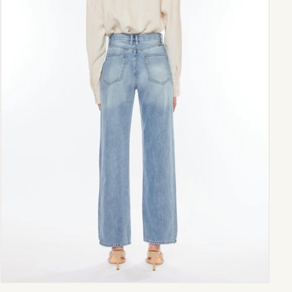 KanCan 90's Wide Leg
Straight Jeans size 7/27 - Picture 2 of 8